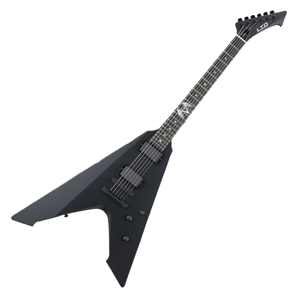 ESP LTD Vulture Black Satin James Hetfield Signature Electric ESP LTD Vulture Black Satin James Hetfield Signature Electric