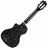 Lanikai Quilted Maple Black Stain Concert with Kula Preamp A/E Ukulele w/Bag