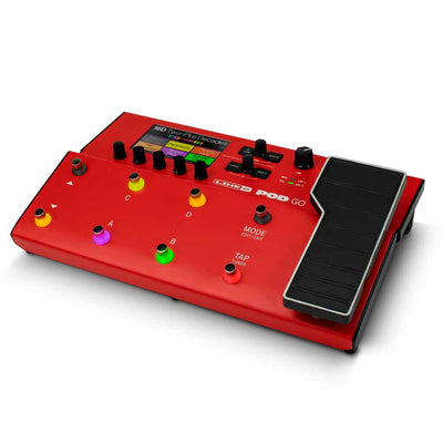 Line 6 POD Go Portable Multi-Effects Processor - Limited Edition Red