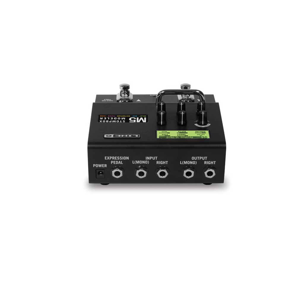line 6 m5 expression pedal Line 6 M5 Multi-Effects Stompbox Pedalboard Line 6 Effects Pedal A Complete Arsenal of EffectsThere's a reason guitarists love classic stompbox guitar effects