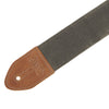 Levy's Leathers Traveler Waxed Canvas Guitar Strap in Forest Green
