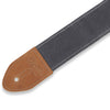 Levy's Leathers Traveler Waxed Canvas 2" Guitar Strap - Gray