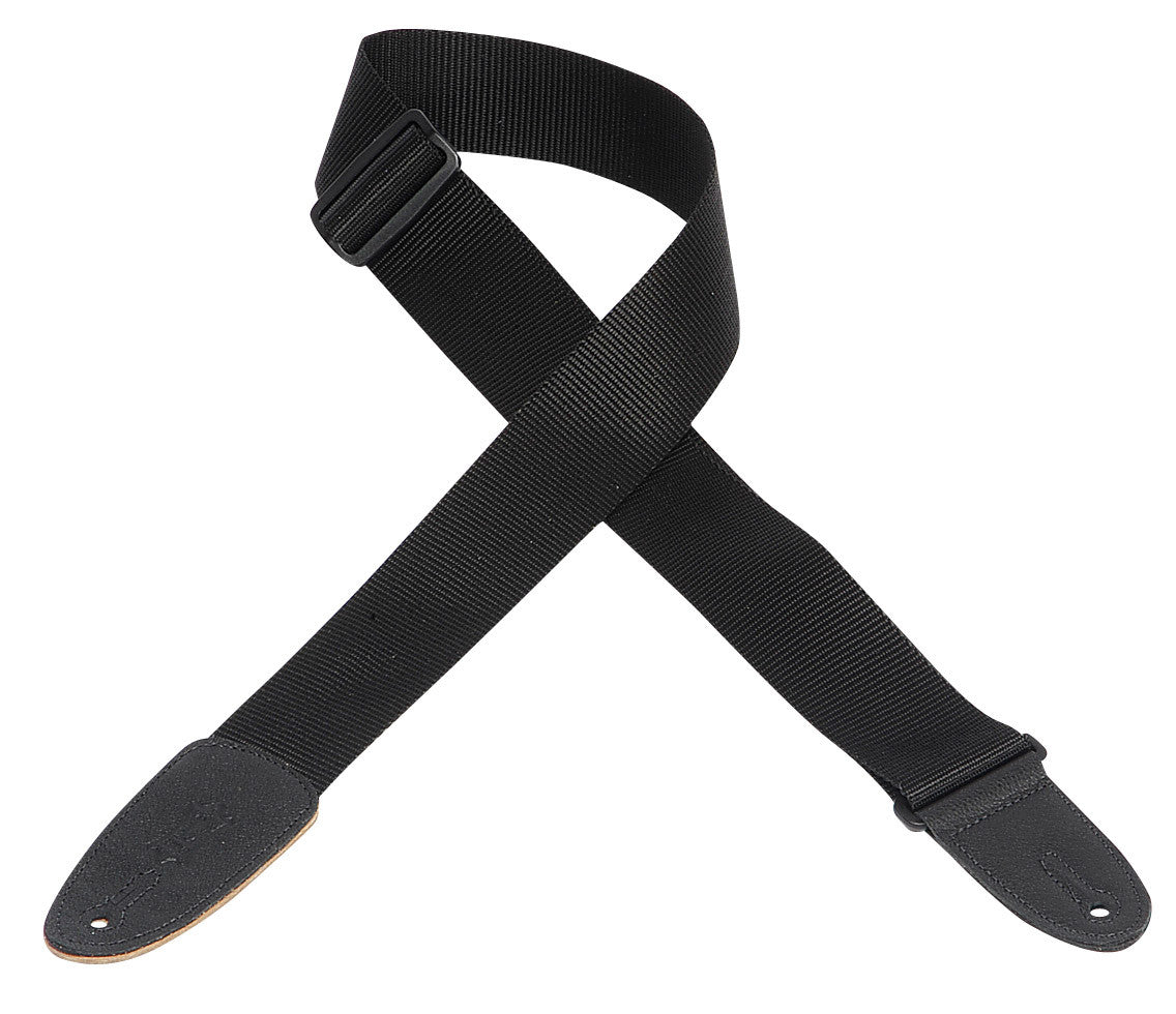 Levy's Leathers 2" Soft-hand Polypropylene Guitar Strap M8-BLK
