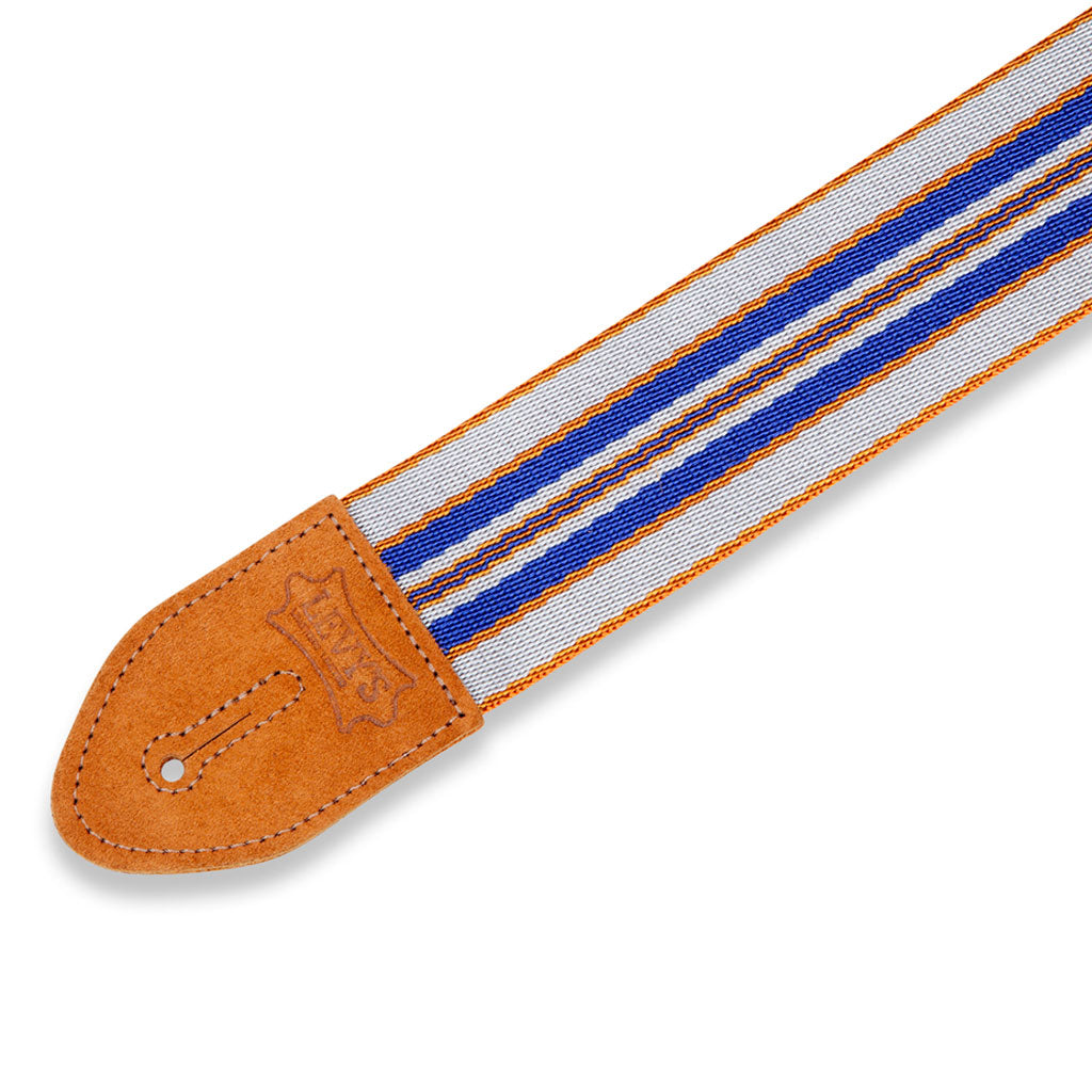 Levy's 'Skyline Stripe' 2" Woven Polyester Guitar Strap MC8VIN-005