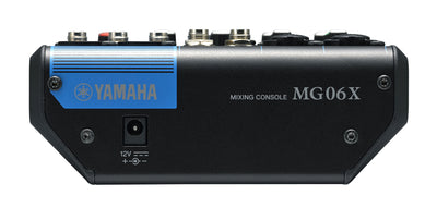 Yamaha MG06X 6 Channel Mixer w/SPX Effects