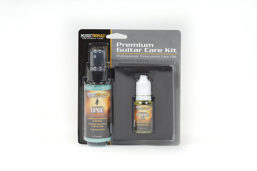 Music Nomad MN140 Premium Guitar Care Kit 3-Piece