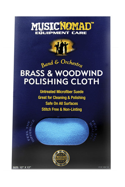 Music Nomad MN730 Brass & Woodwind Untreated Microfiber Polishing Cloth