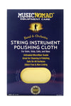 Music Nomad MN 731 String Instrument Microfiber Polishing Cloth for Violin, Viola, Cello & Bass