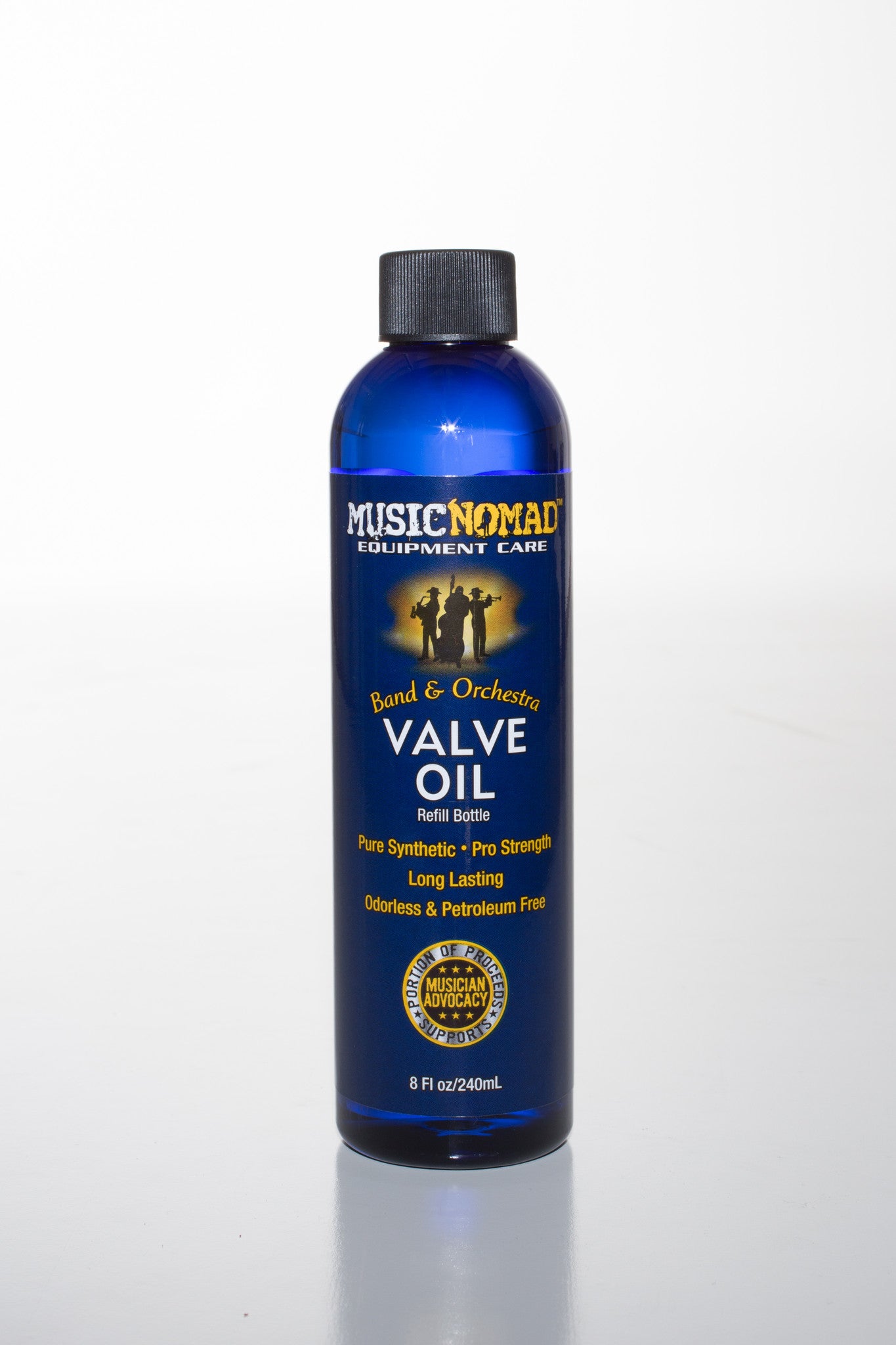 Music Nomad MN750 Premium Synthetic Valve Oil-Refill Bottle