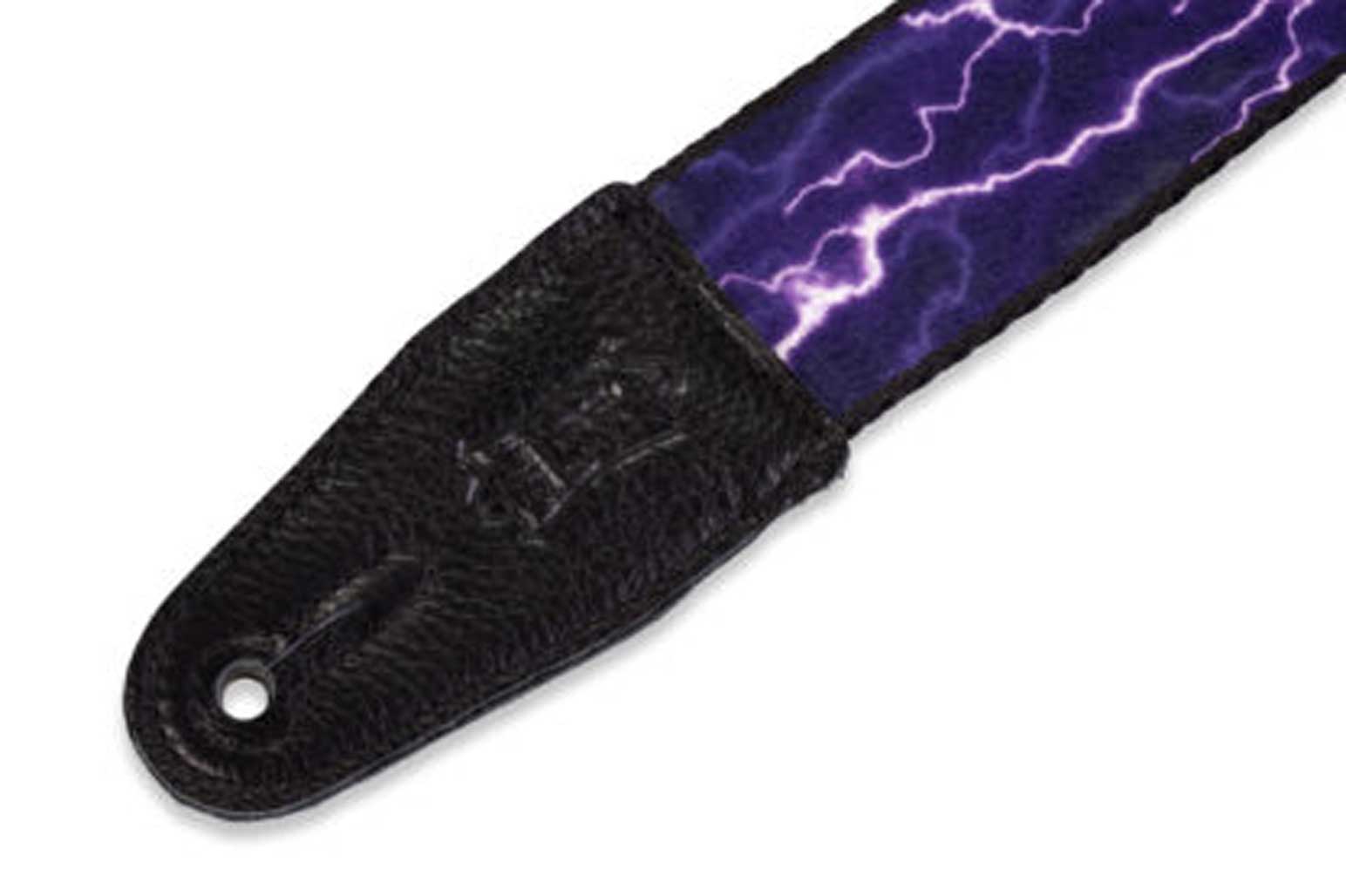 Levy's MP-18 Print Series Guitar Strap - Lightning
