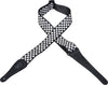 Levy's 2" Checkerboard Polyester Guitar Strap MP-28