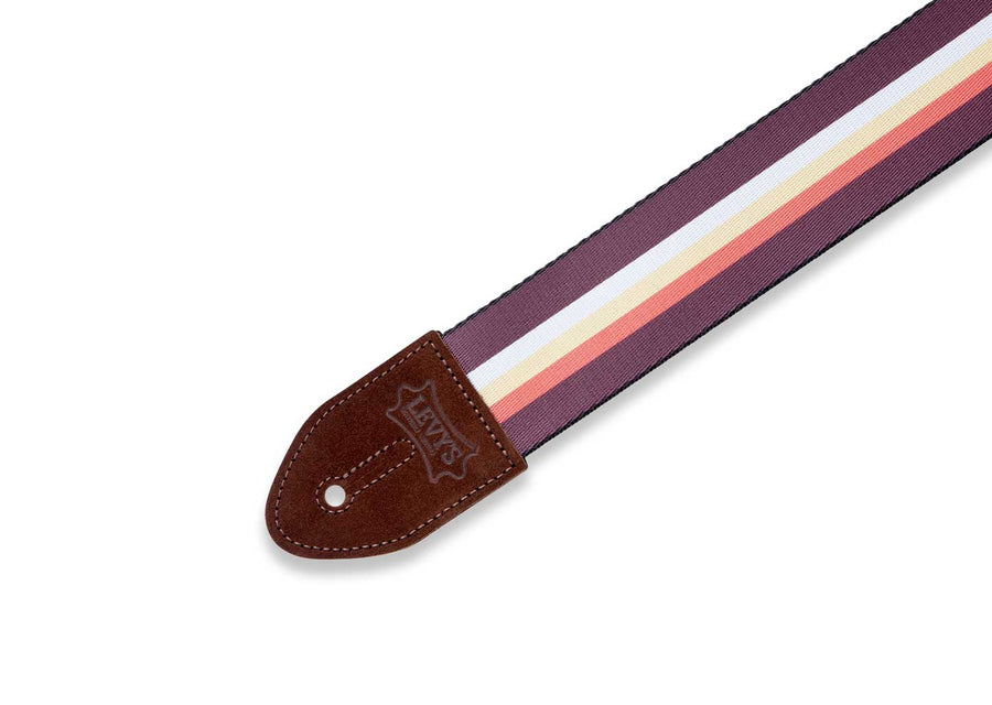 Levy's MP2-001 Print Series Guitar Straps - 3 Bar Stripe