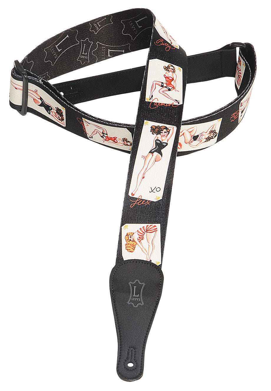 Levy's Leathers 2" Sonic Art Polyester Guitar Strap MPS20-72