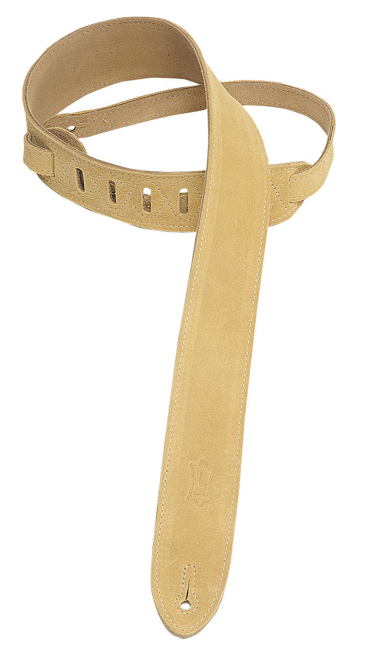 Levy's Leathers 2" Suede Guitar Strap MS12-TAN