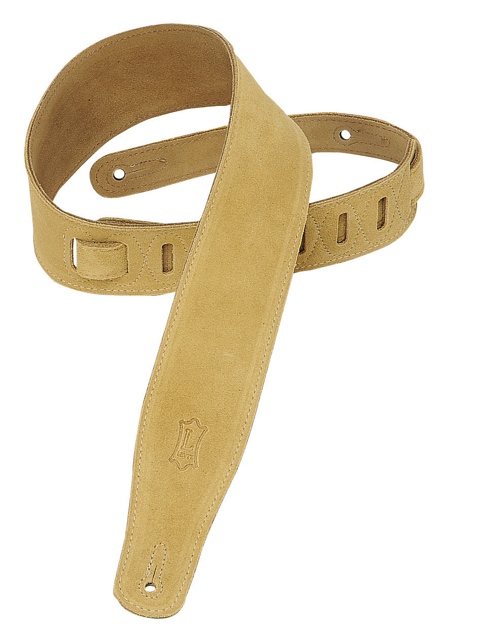 Levy's Leathers 2½" Suede Guitar Strap MS26-TAN