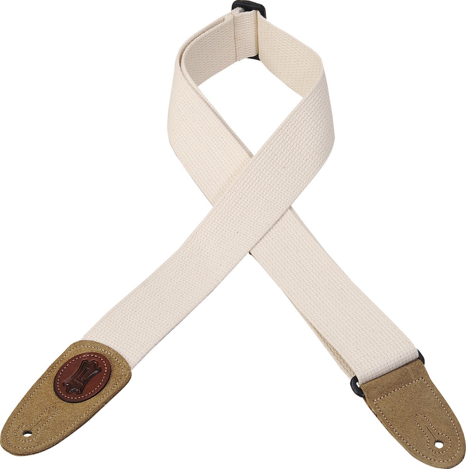Levy's Leathers 2" Signature Series Cotton Guitar Strap MSSC8-NAT