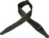 Levy's Leathers 2" Woven Guitar Strap MSSW80-003