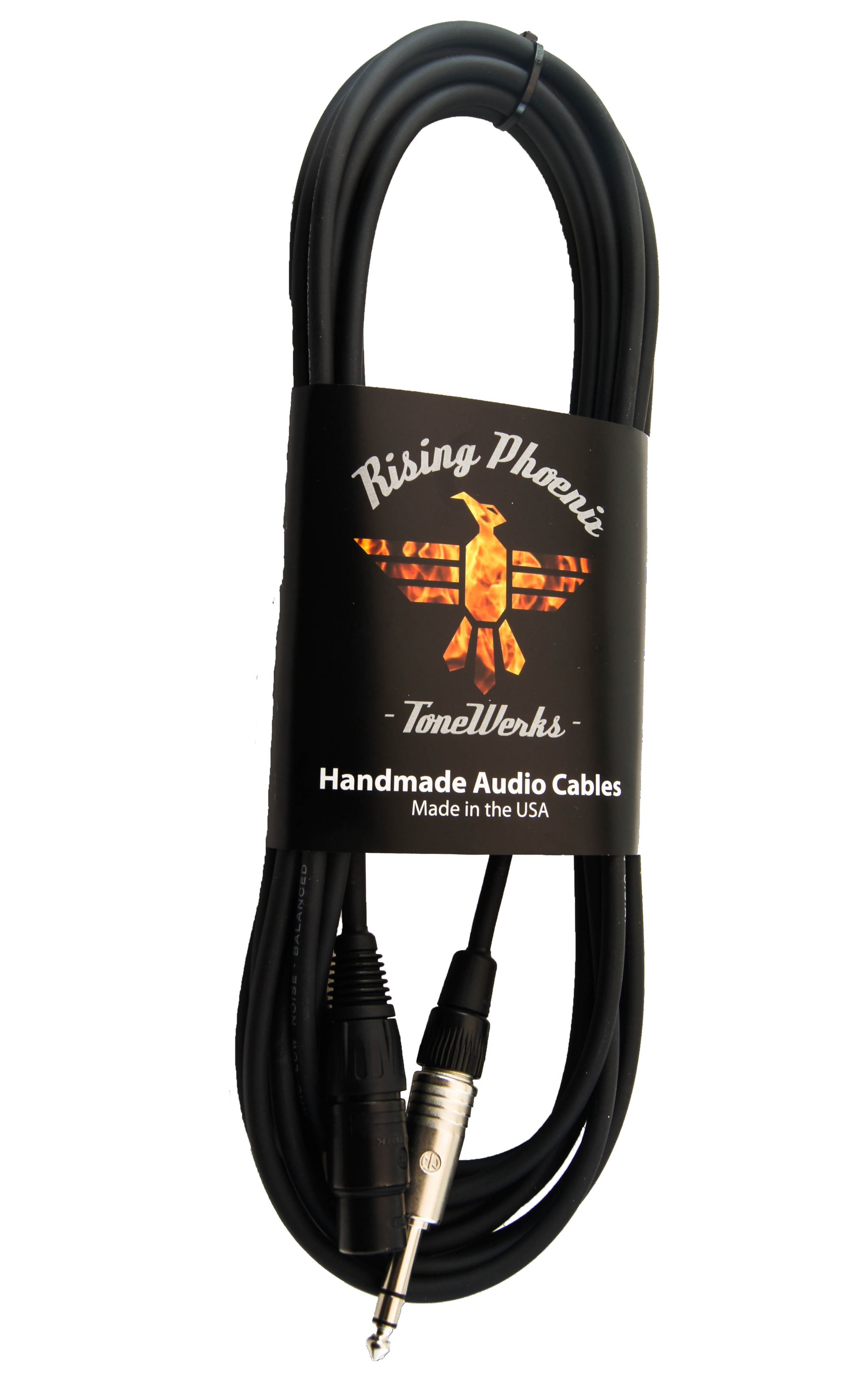 Rising Phoenix Tonewerks Hi-Z TS to XLR Female Microphone Cable