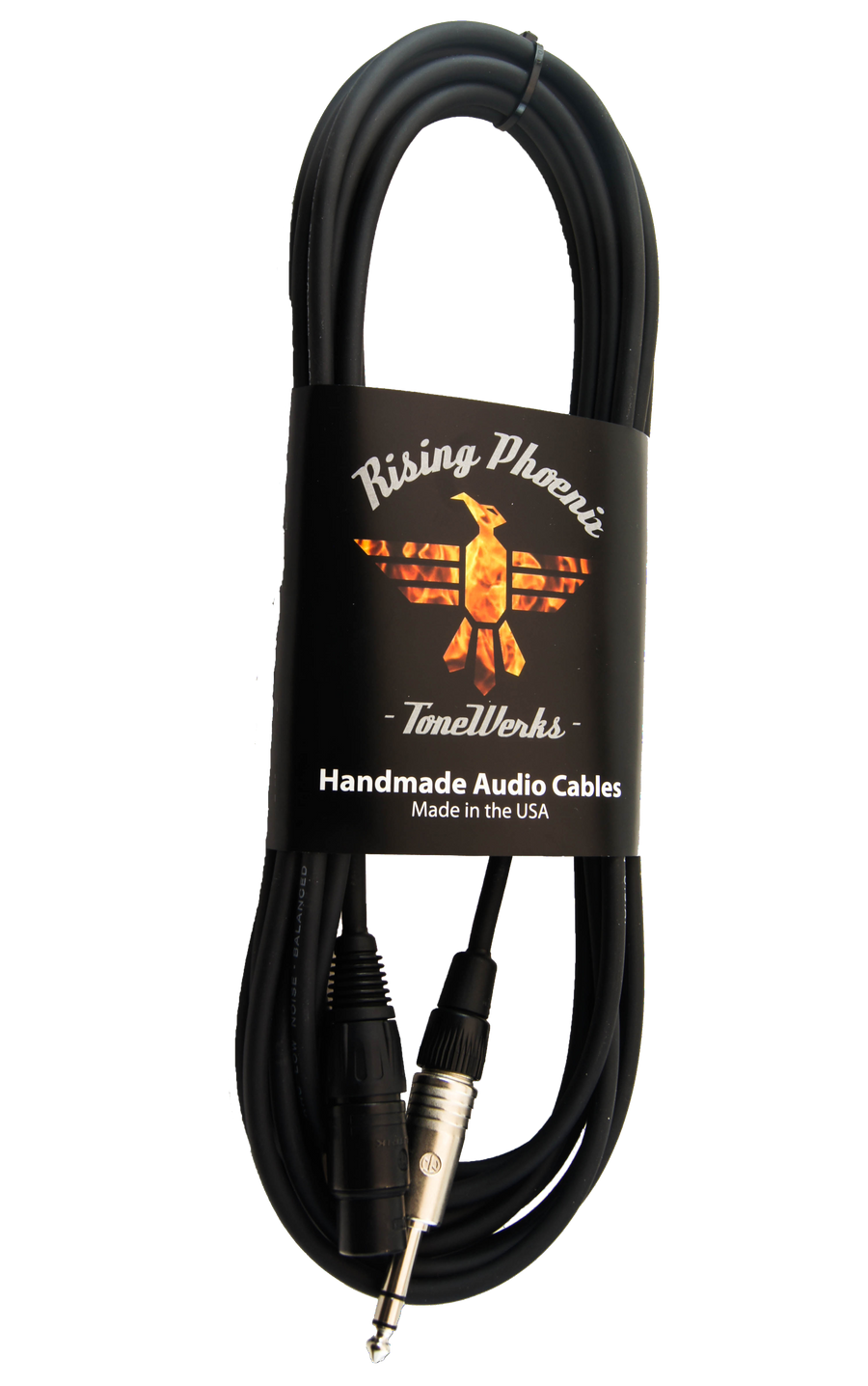 Rising Phoenix Tonewerks Hi-Z TS to XLR Female Microphone Cable
