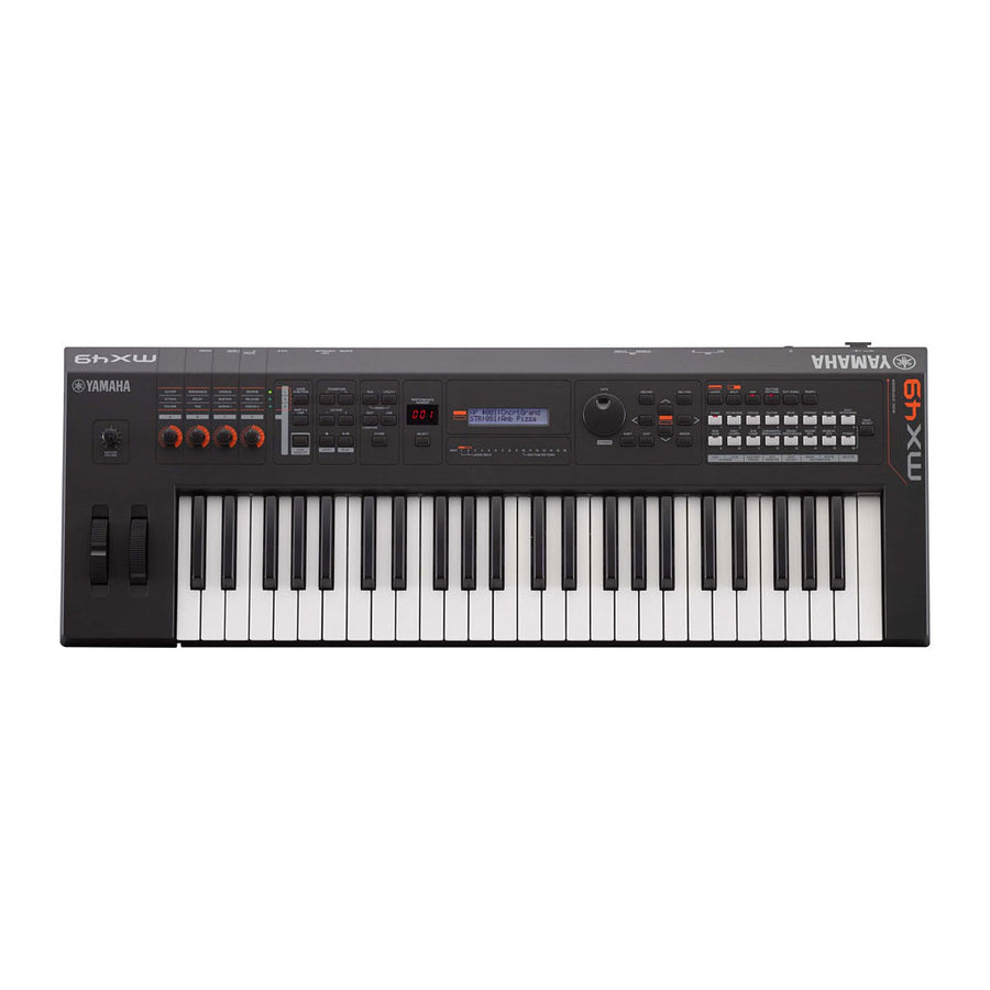 Yamaha MX49 49-Key Music Synthesizer in Black