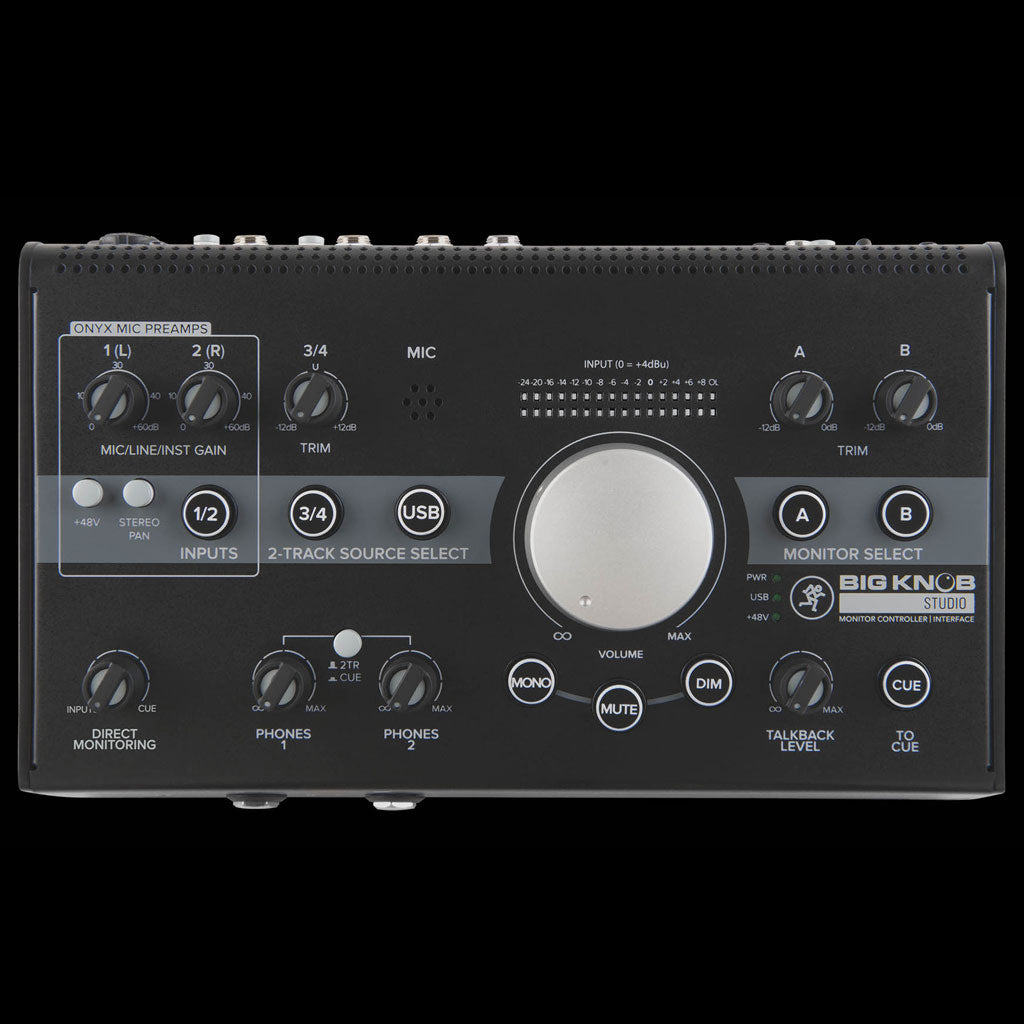 Mackie Big Knob Studio Monitor Controller | Interface