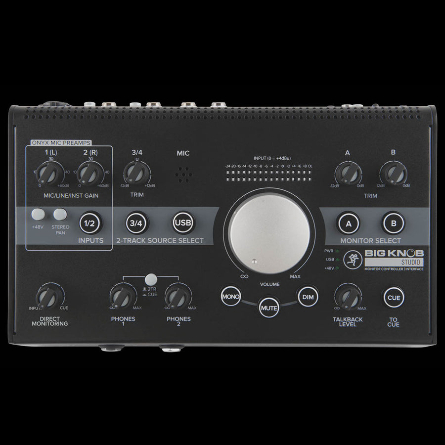 Mackie Big Knob Studio Monitor Controller | Interface