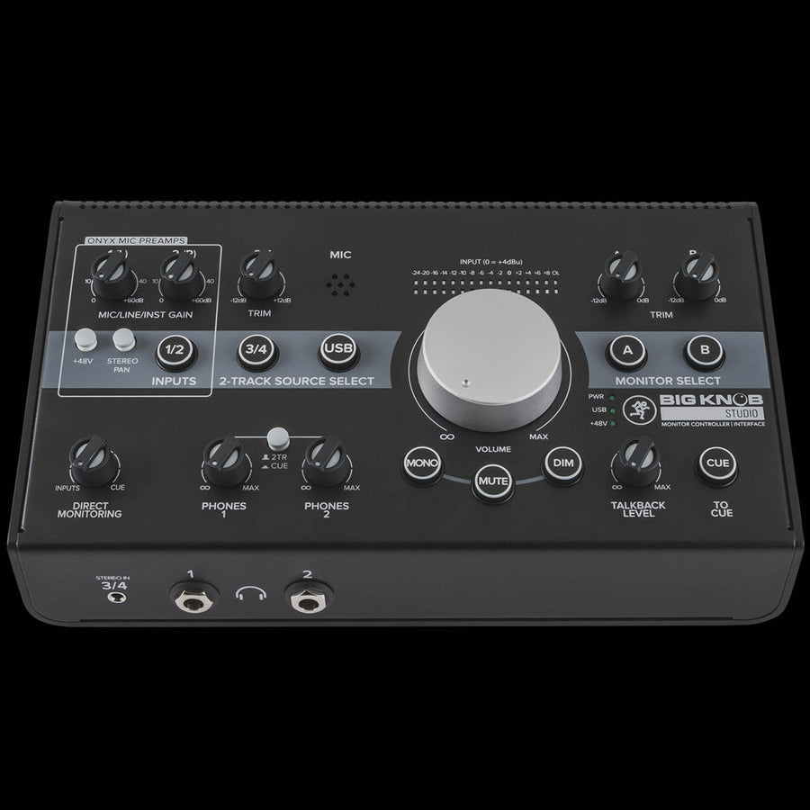 Mackie Big Knob Studio Monitor Controller | Interface
