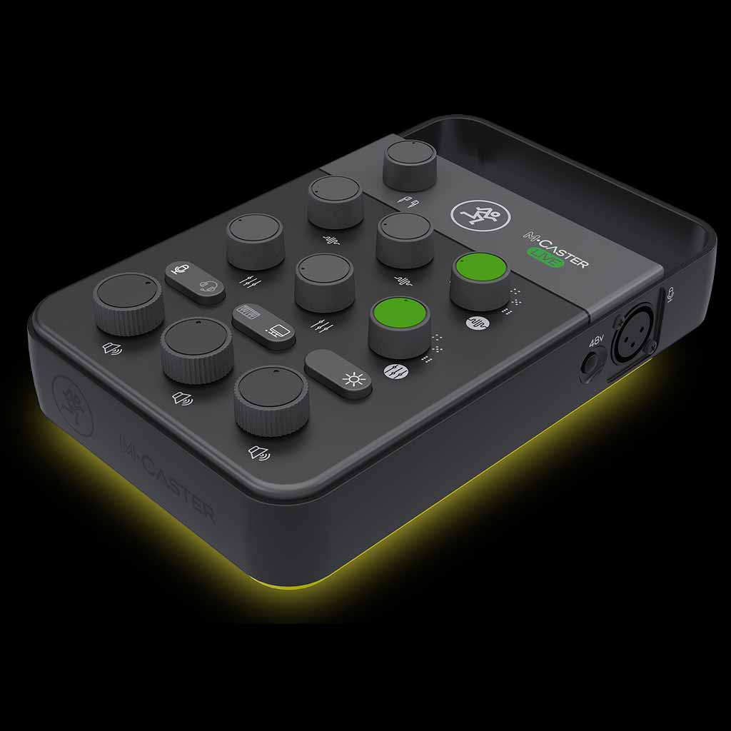 Mackie M•Caster Live Portable Live Streaming Mixer