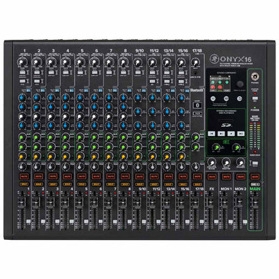 Mackie Onyx16 16-Channel Premium Analog Mixer w/Multi-Track USB