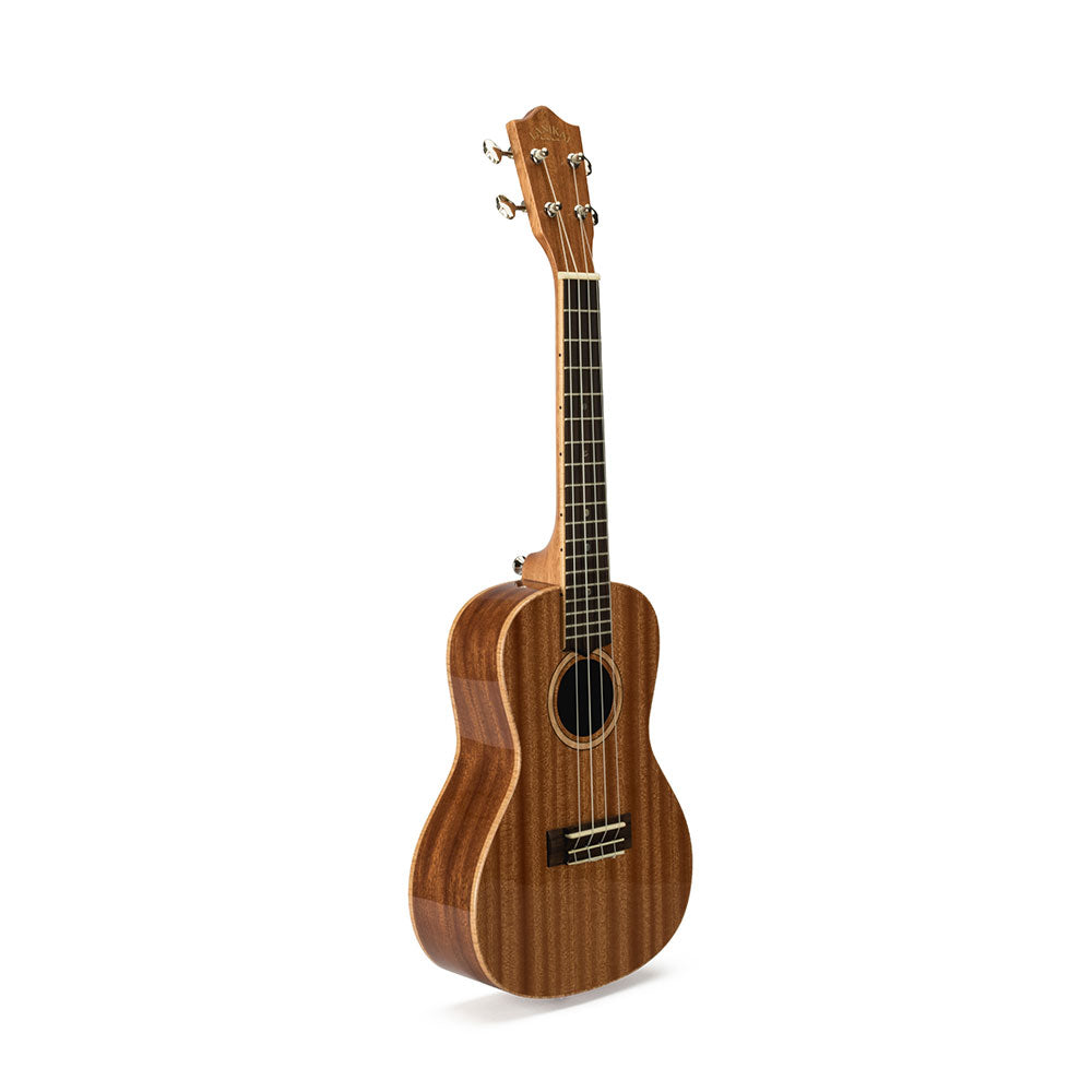 Lanikai Solid Mahogany Concert Ukulele w/ Hard Case