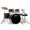 Mapex Rebel Drum Kit with 22" Bass Drum in Black