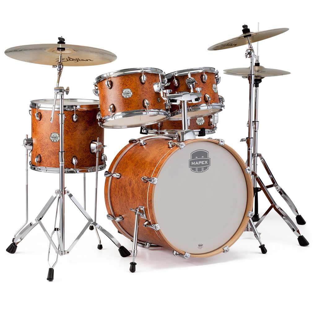 Mapex Storm Series Fusion Drum Kit in Camphor Wood Grain