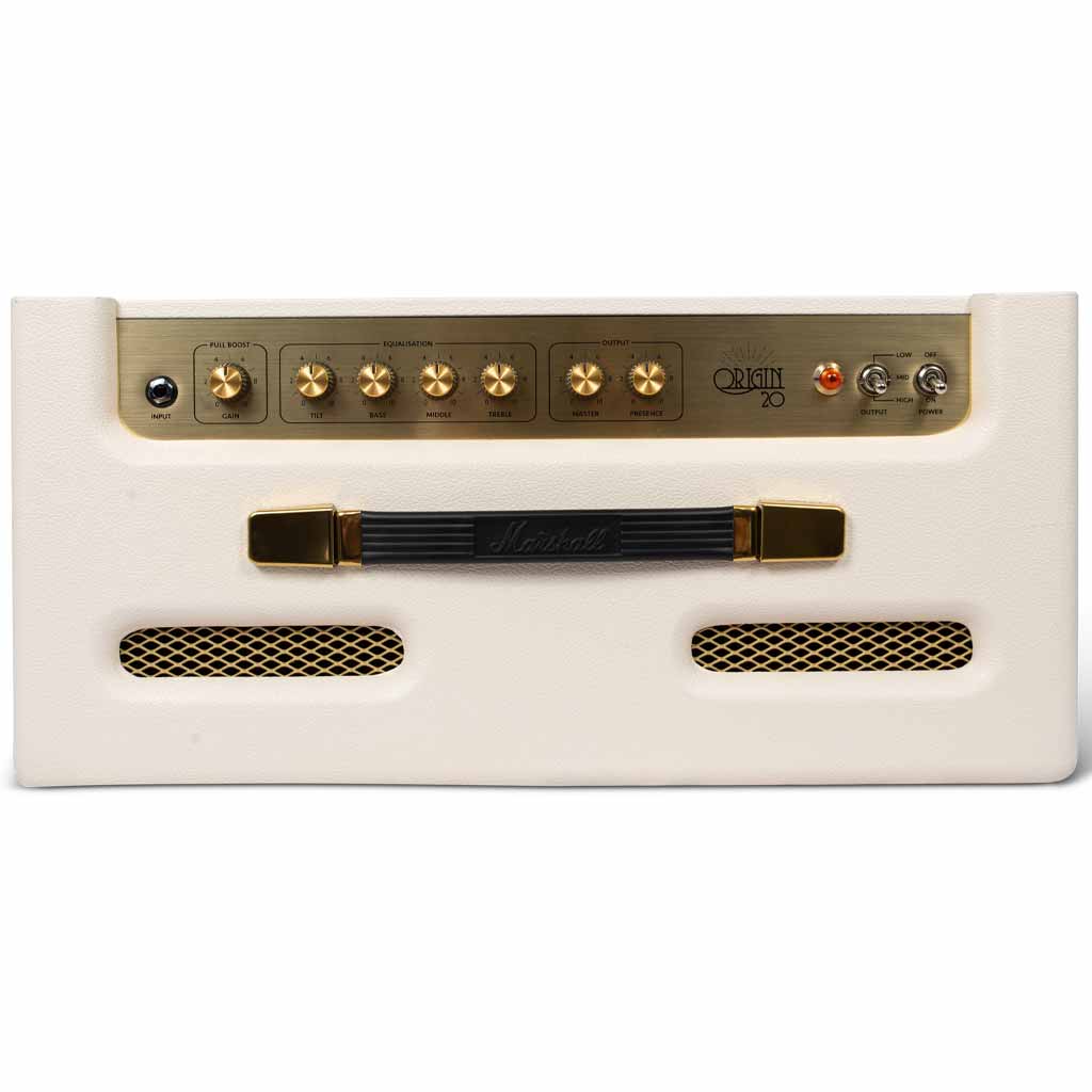 Marshall Origin Series 20w 1x10 Tube Combo Amp in Cream Limited Edition