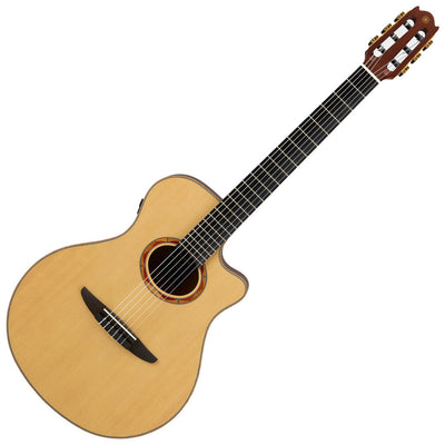 Yamaha NTX3 Thinline Nylon Acoustic Electric Guitar in Natural