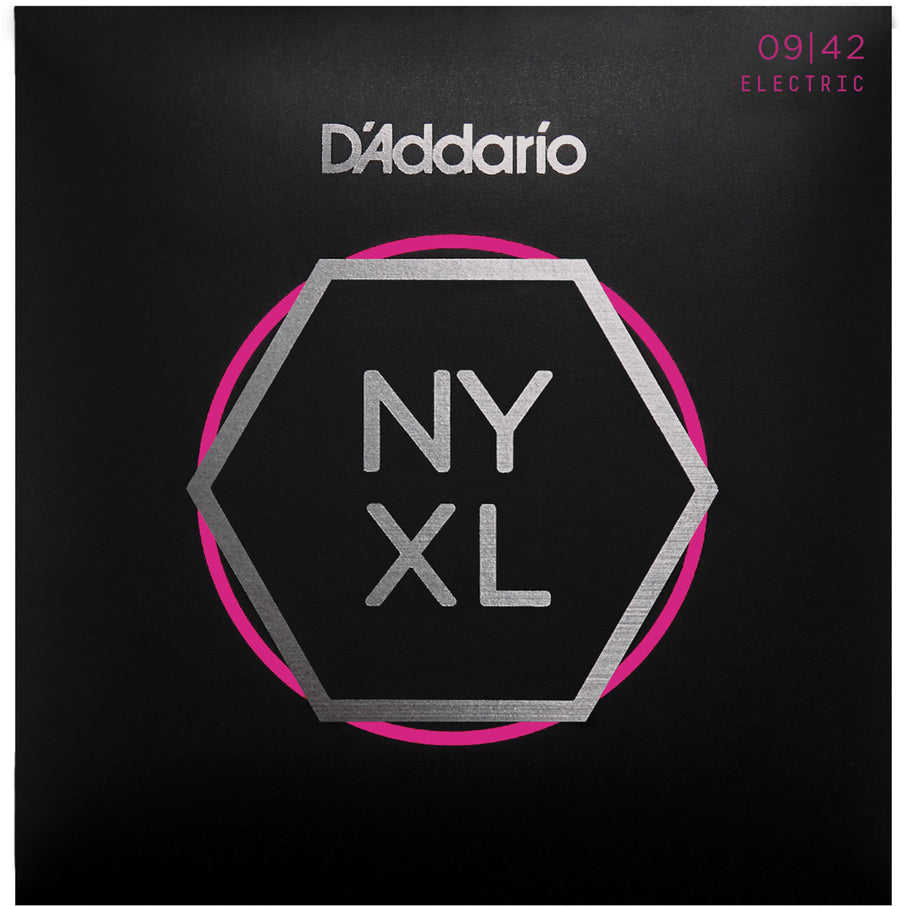 D’Addario NYXL0942 Nickel Wound Super Light Electric Guitar Strings 9-42
