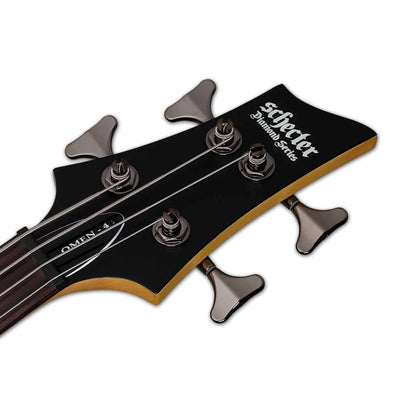 Schecter Omen-4 4-String Bass Guitar in Gloss Black
