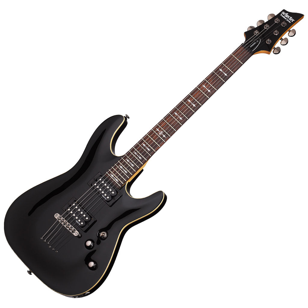Schecter Omen-6 Series Electric Guitar - Black Schecter Guitar