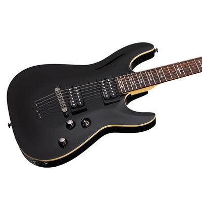 Schecter Omen-6 Series Electric Guitar in Black