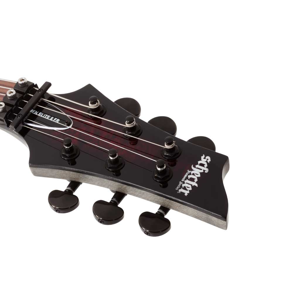 Schecter Omen Elite-6 FR Series Electric Guitar in Black Cherry Burst