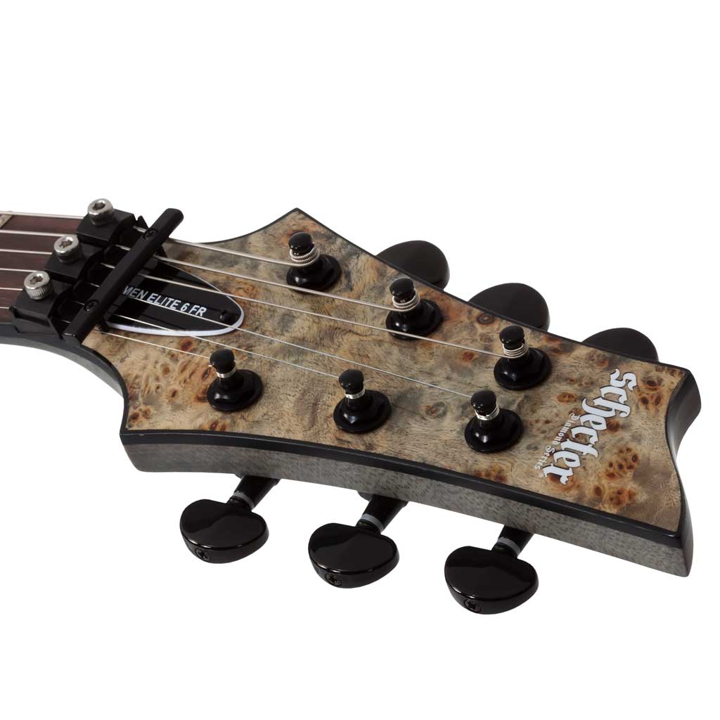 Schecter Omen Elite-6 FR Series Electric Guitar in Charcoal