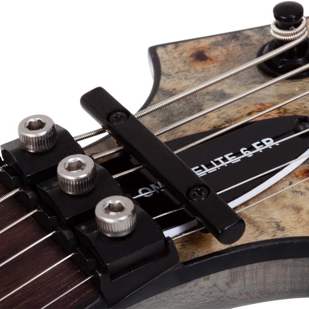 Schecter Omen Elite-6 FR Series Electric Guitar in Charcoal