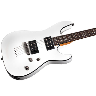 Schecter Omen-6 Series Electric Guitar in Vintage White