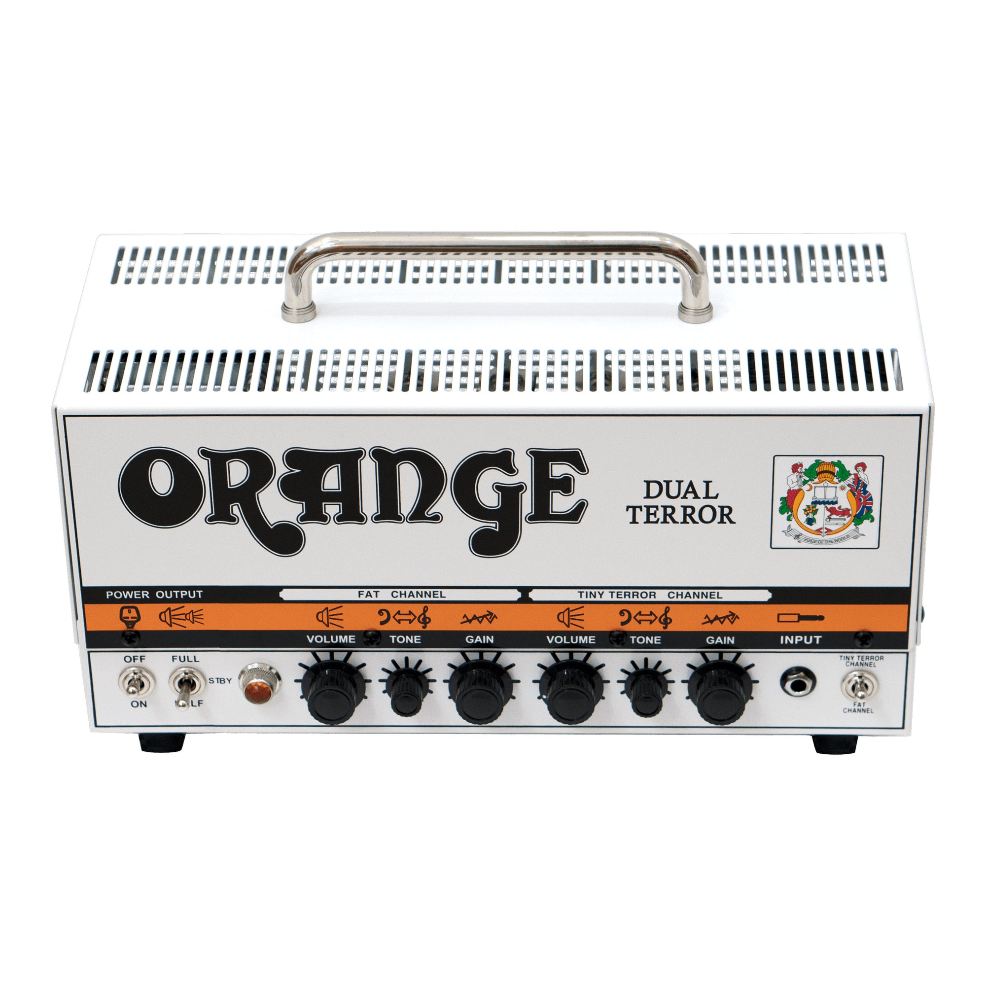 Orange Dual Terror 30/15/7 Watt Guitar Amp Head Orange Electric