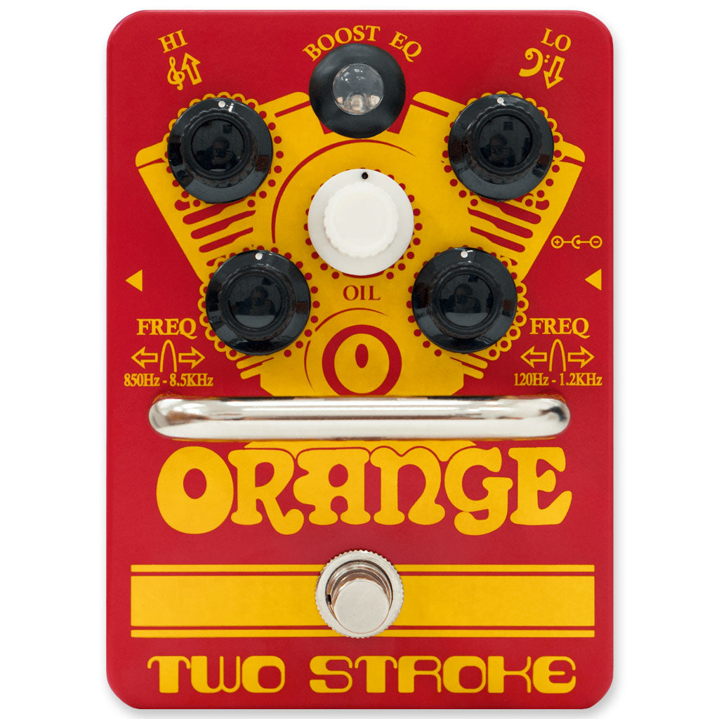Orange Two Stroke Boost EQ Pedal