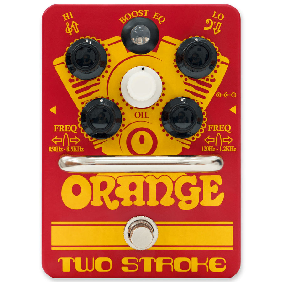 Orange Two Stroke Boost EQ Pedal