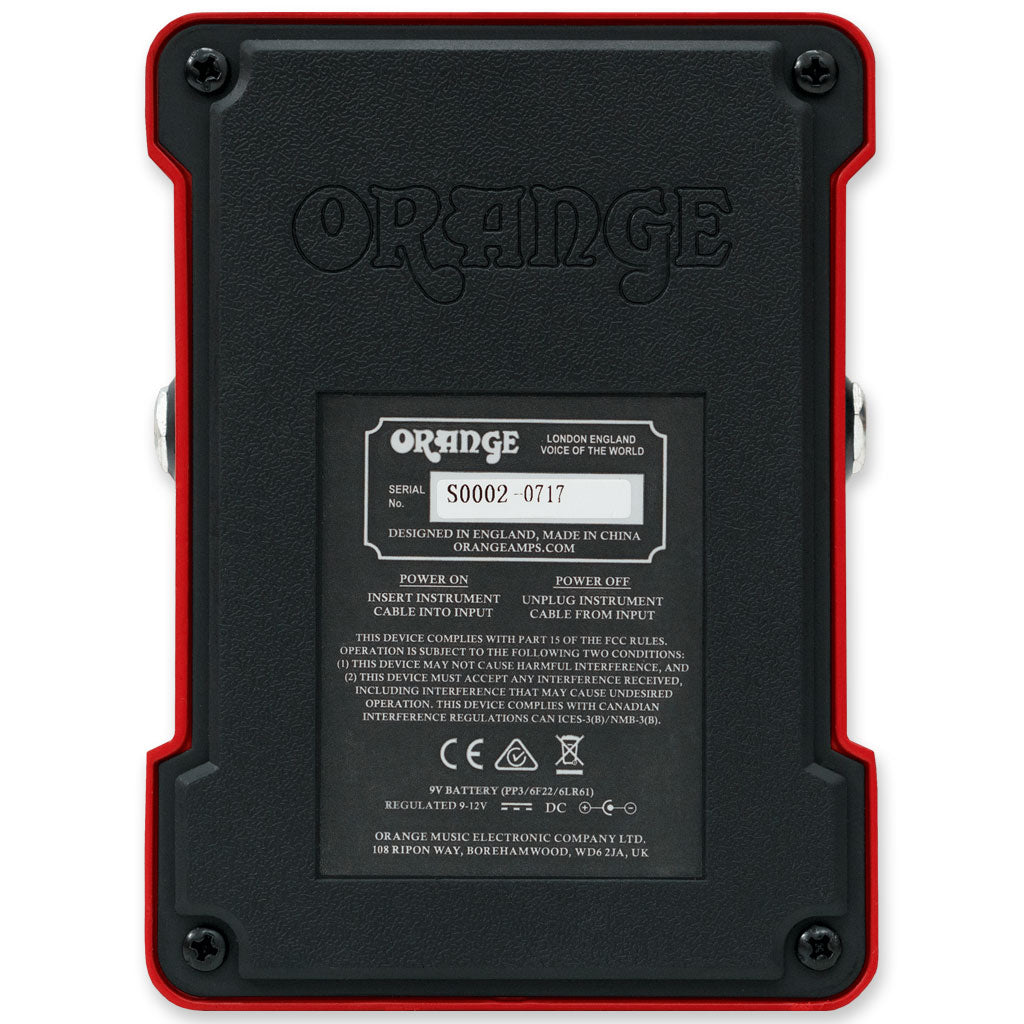 Orange Two Stroke Boost EQ Pedal