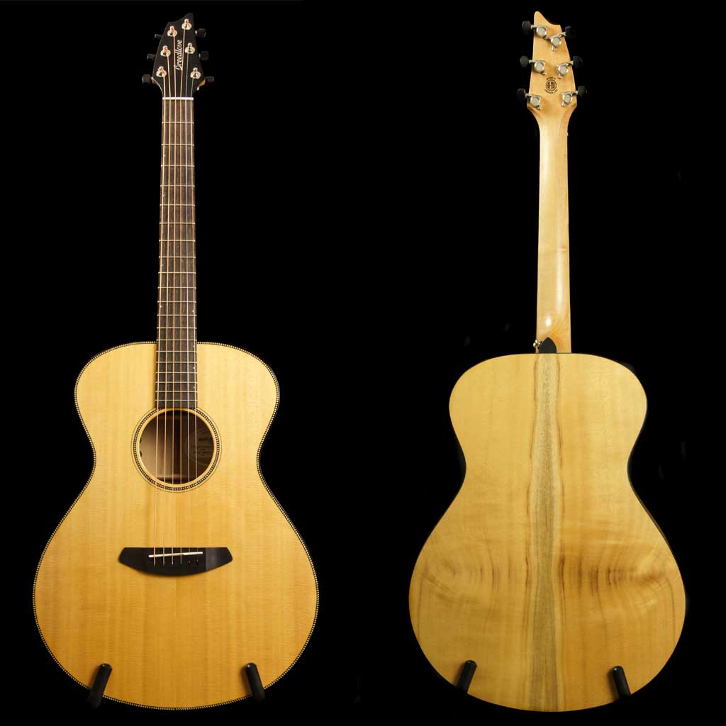 Breedlove Oregon Concert Sitka Spruce/Myrtlewood Acoustic Electric Guitar - Includes Case