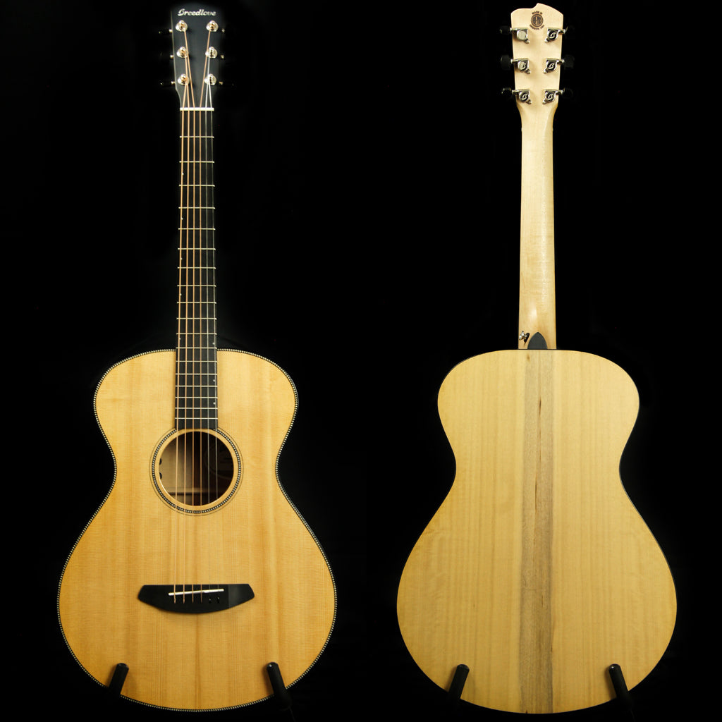 Breedlove Oregon Concertina Sitka Spruce/Myrtlewood Acoustic Electric Guitar - Includes Case