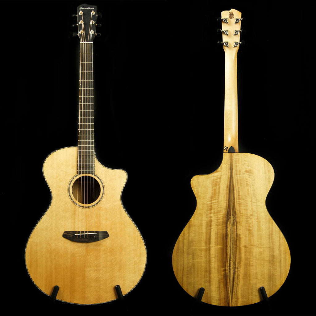 Breedlove Oregon Series Concerto CE Sitka Spruce/Myrtlewood Acoustic Electric Guitar - Includes Case