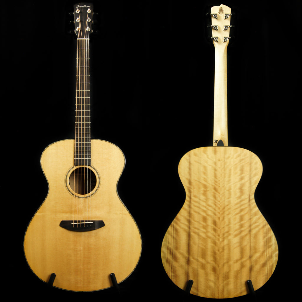 Breedlove Oregon Concerto Sitka Spruce/Myrtlewood Acoustic Electric Guitar - Includes Case